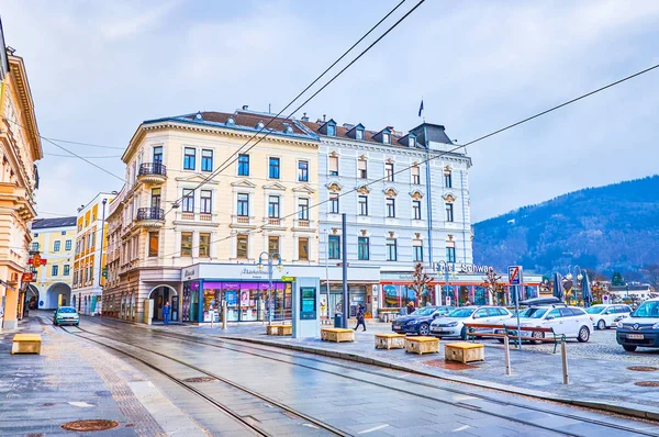 La calle central de Gmunden, Austria —  Fotos de Stock