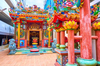 Bangkok, Tayland 'daki Çin Tapınağı