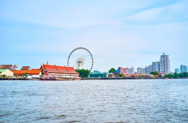 Bangkok, Tayland 'daki Asya eğlence parkı.