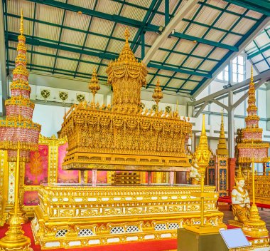 Kral Rama Ix 'in Kraliyet Vazosu, Bangkok, Tayland