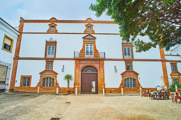 Budova vinařství Bodegas Fundador, Jerez, Španělsko — Stock fotografie