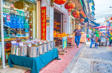 Çin Mahallesi, Bangkok, Tayland 'da alışveriş