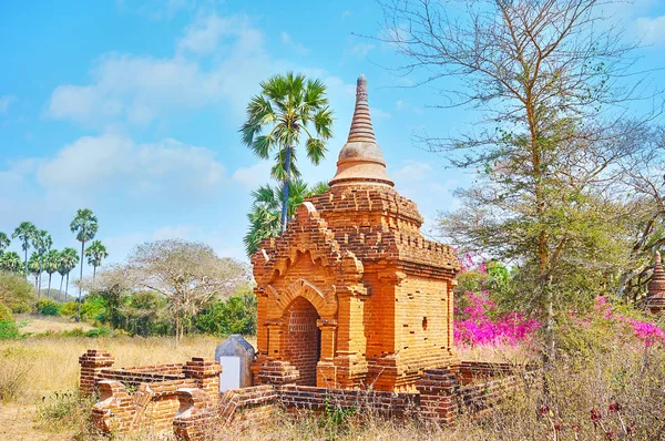 Το μικρό ιερό του Khaymingha Pagoda, Bagan, Myanmar — Φωτογραφία Αρχείου