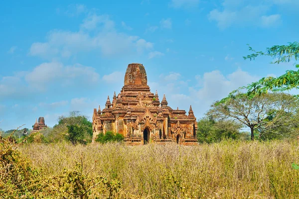 Starověký chrám, Bagan, Myanmar — Stock fotografie