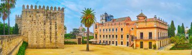 San Fernando avlusunda, Alcazar, Jerez, İspanya