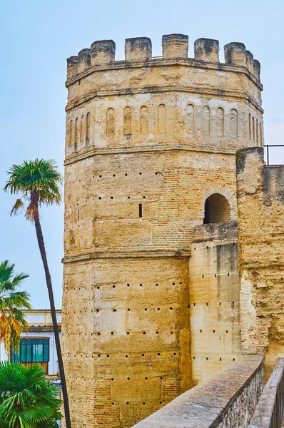 L'antica torre di Alcazar, Jerez, Spagna — Foto Stock