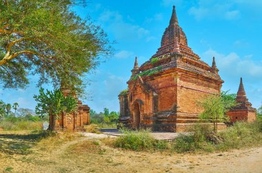 Bagan, Myanmar 'ın tarihi tapınakları