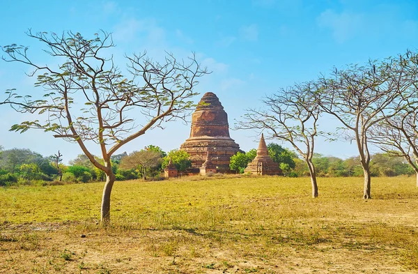 Inn Pagoda romjai, Bagan, Mianmar — Stock Fotó