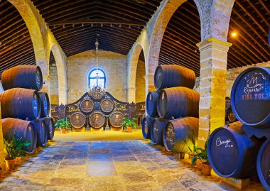 Bodega Los Reyes Salonu, Tio Pepe, Jerez, İspanya