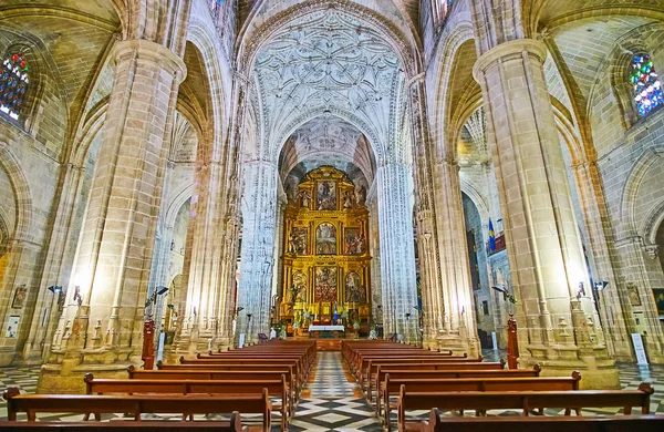 Sala de oración de la Iglesia de San Miguel, Jerez, España — Foto de Stock