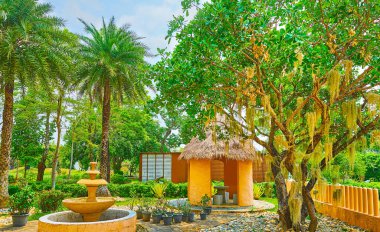 Rajapruek parkındaki Sudan bahçesini ziyaret et, Chiang Mai, Tayland
