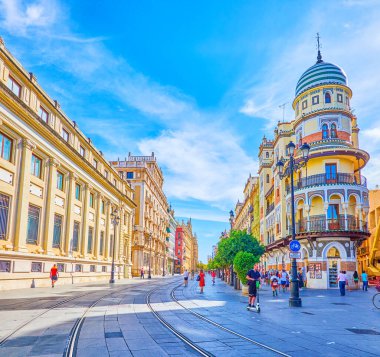 Eski Sevilla, İspanya 'daki tarihi yapılar