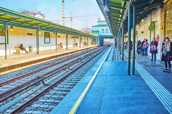 A estação U-Bahn vintage, Viena, Áustria — Fotografia de Stock