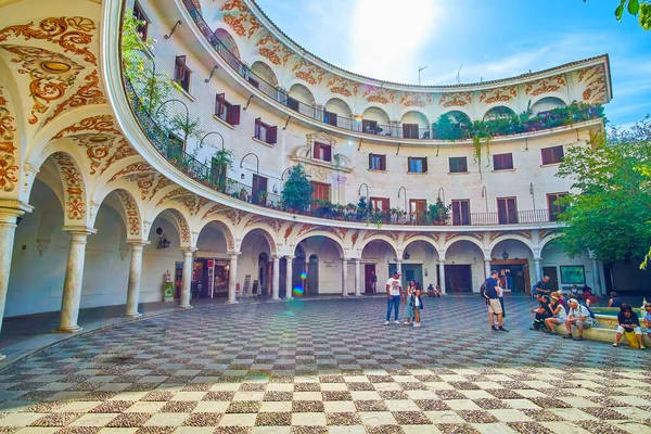 Cabildo square i Sevilla, Spanien — Stockfoto