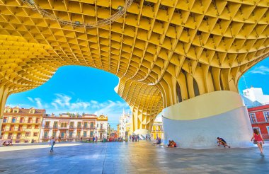 The extraordinary construction in Seville, Spain