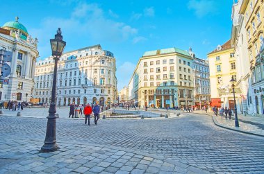 Michaelerplatz 'ın mimarisi Viyana, Avusturya
