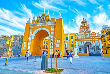 Puerta de la Macarena, Seville, İspanya