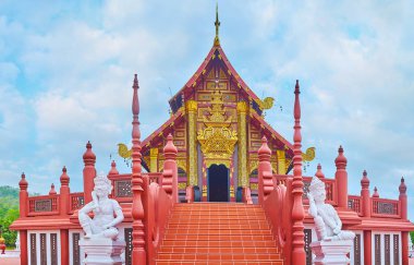 Visit Royal pavilion of Rajapruek park, Chiang Mai, Thailand