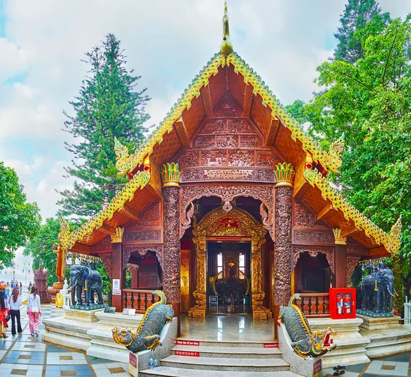 Chiang Mai Tailandia Mayo 2019 Vihara Santuario Terrenos Wat Phra — Foto de Stock