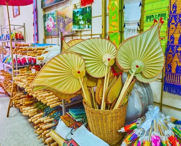 Borsang Tayland Mayıs 2019 Borsang Mayıs Borsang Sanatları Kağıt Şemsiyeler — Stok fotoğraf