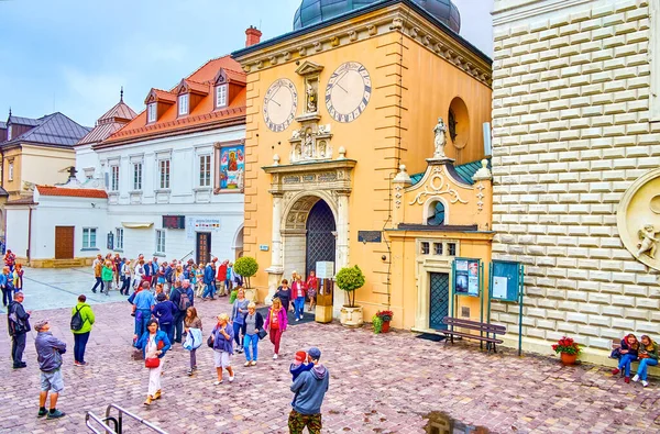 Czestochowa Poland June 2018 Jasna Gora Monastery Complex Popular Tourist — Stock Photo, Image