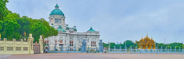 Bangkok Thailand Mayıs 2019 Ananta Samakhom Taht Salonu Nun Panorama — Stok fotoğraf