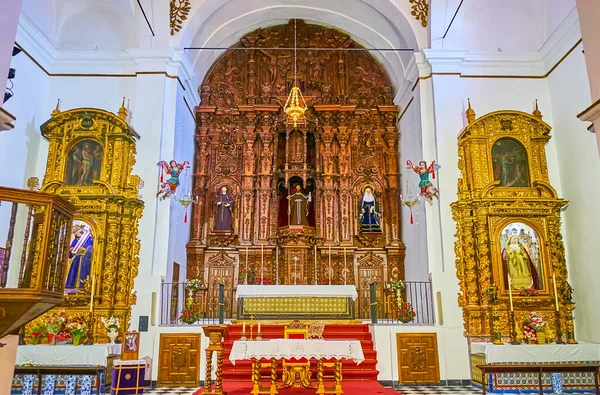 Arcos Spain September 2019 Prayer Hall Historic San Agustin Church — Stock Photo, Image