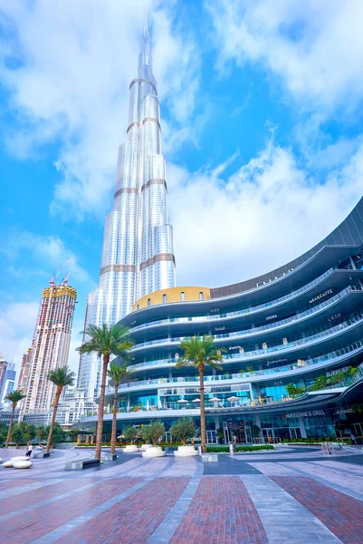 Dubai Emiratos Árabes Unidos Marzo 2020 Agradable Paseo Por Distrito — Foto de Stock