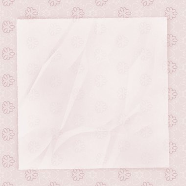 Buruşuk formu bej duvar kağıdı, nazik bir abstra ile yatıyor