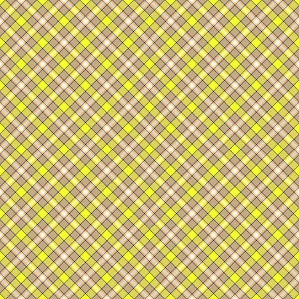 Seamless wall-paper, plaid, gray-yellow — Stock Photo, Image