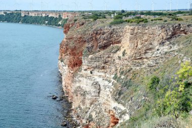 Cape Kaliakra Denizi Bulgaristan 'ın Tarihi Simgesine Bakıyor