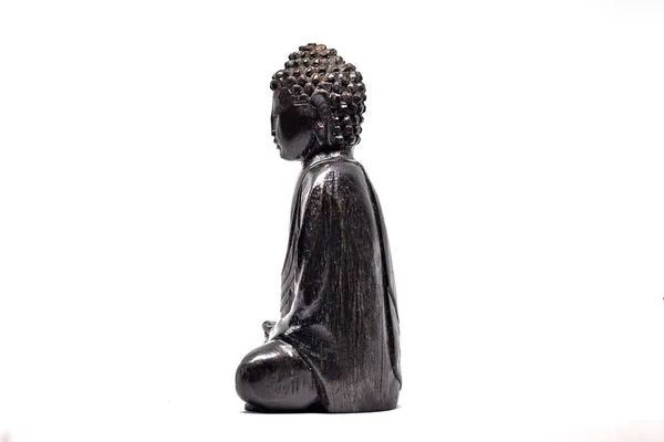 白を基調とした仏像瞑想 — ストック写真