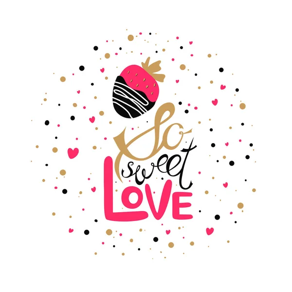 So sweet love — Stock Vector