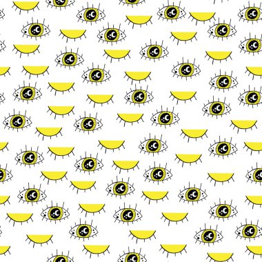 Güneşli gözleri desen