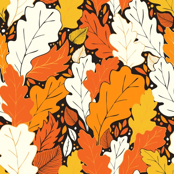 Bonjour modèle d'automne — Image vectorielle