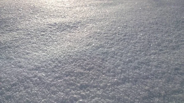 Struktura powierzchni śniegu — Zdjęcie stockowe