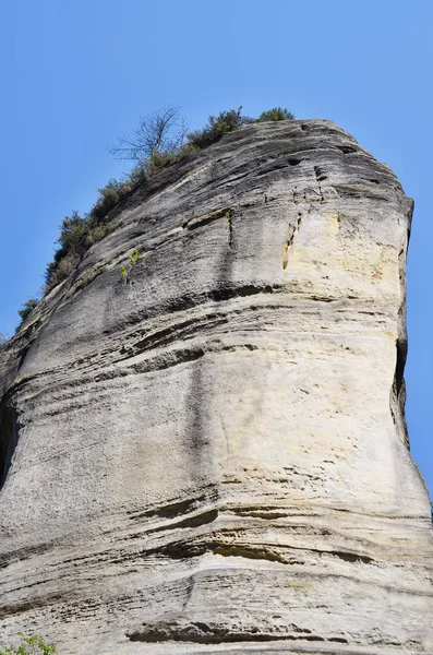 Formações rochosas, Adrspach-Teplice National Nature Reserve — Fotografia de Stock