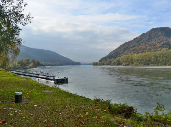 Vista del río Danubio, región Wachau — Foto de Stock