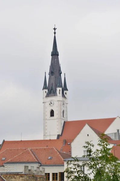 Torre Igreja de Sankt Georg, Chifre — Fotografia de Stock