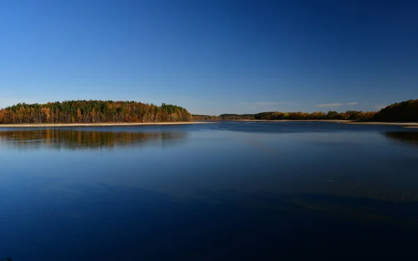 Lagoas no campo, Lagoa de Kaclezsky da Boêmia do Sul — Fotografia de Stock