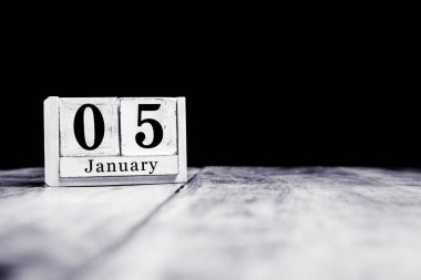 5 Ocak, 5 Ocak, 5 Ocak, takvim ayı - tarih 
