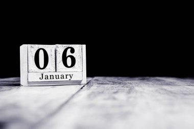 6 Ocak, 6 Ocak, 6 Ocak, takvim ayı - tarih 