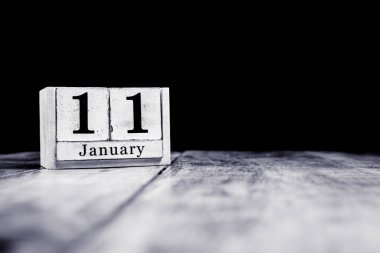 11 Ocak, 11 Ocak, 11 Ocak, takvim ayı. - 