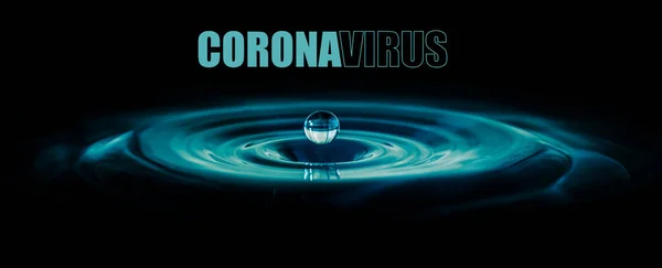 Coronavírus Novo Vírus Perigoso Que Espalha Pelo Mundo — Fotografia de Stock