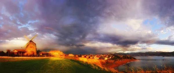 Panorama von getxo — Stockfoto