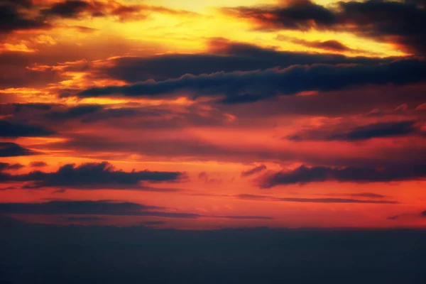 Cloudscape at the sunset — Stock Photo, Image