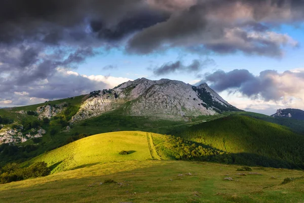 Góry Anboto, w kraju Basków — Zdjęcie stockowe