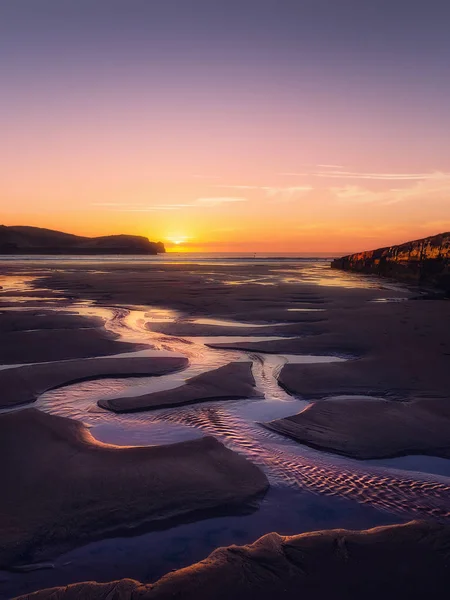 Plentzia beach göletlerde — Stok fotoğraf