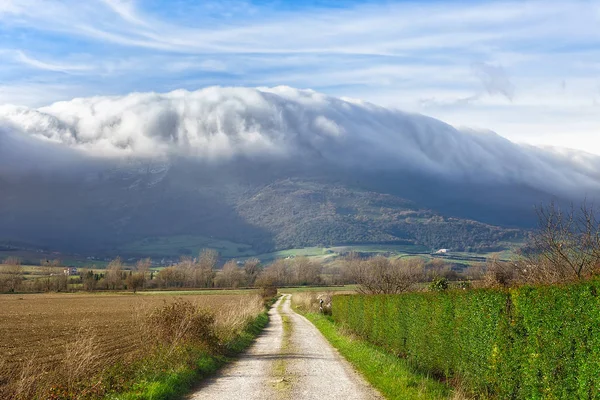 Landschaft des Ayala-Tals — Stockfoto