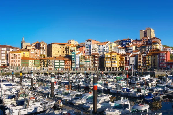 Porto de Bermeo em País Basco — Fotografia de Stock